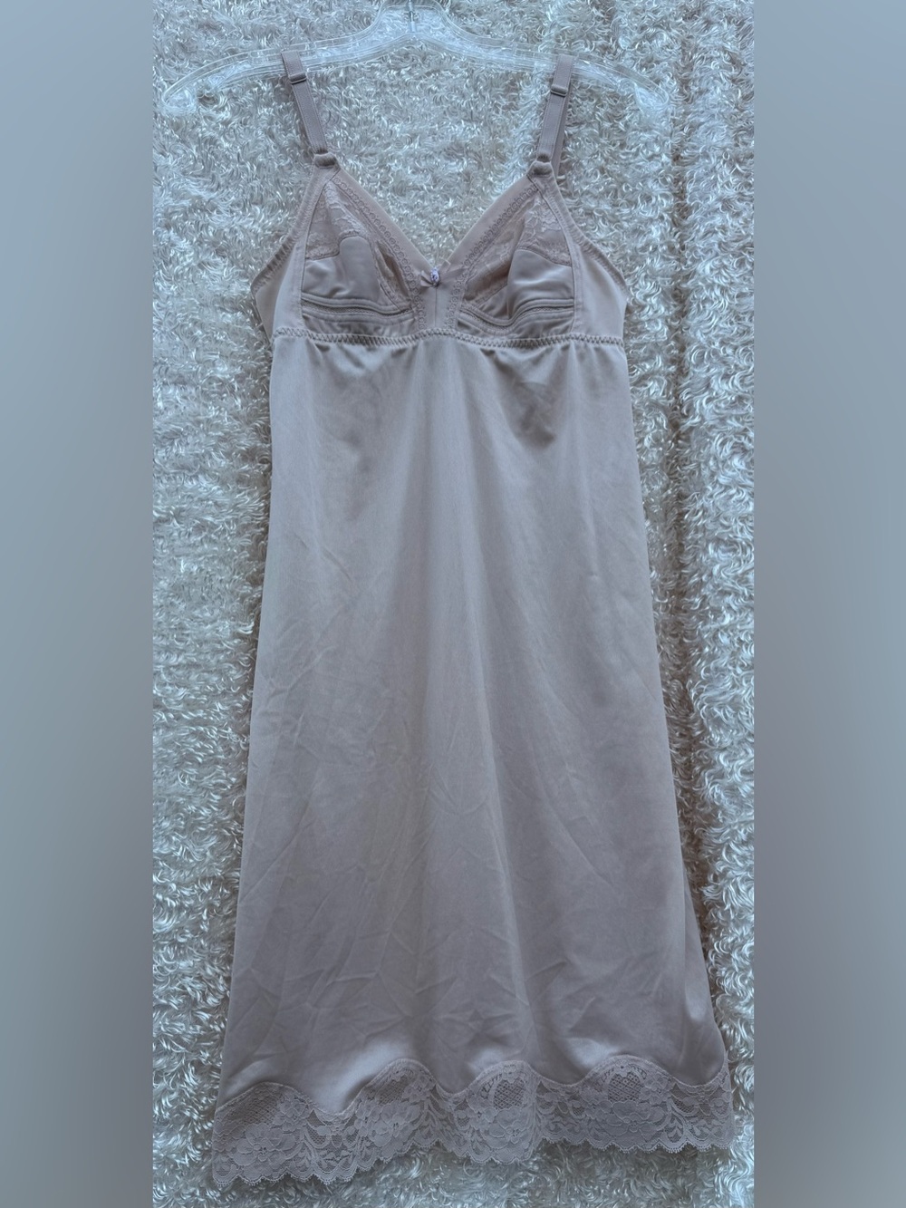 VINTAGE 80s WACOAL JAPAN LACE SLIP DRESS